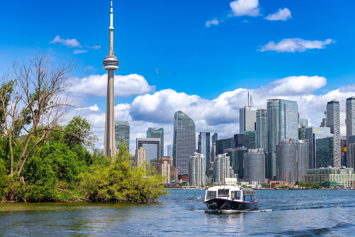 Visite du port de Toronto