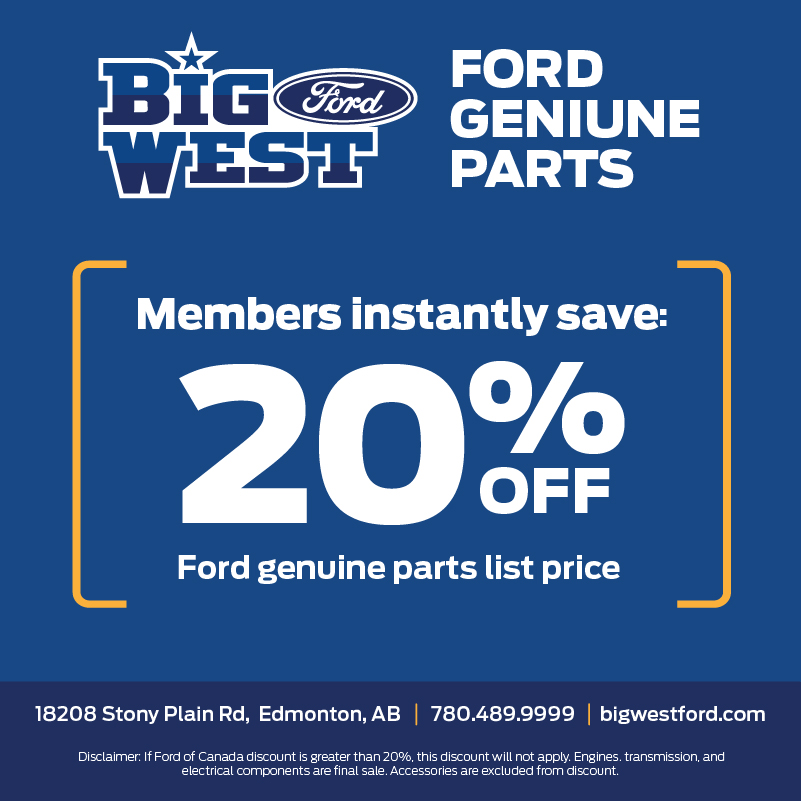 Big West Ford Performance Parts