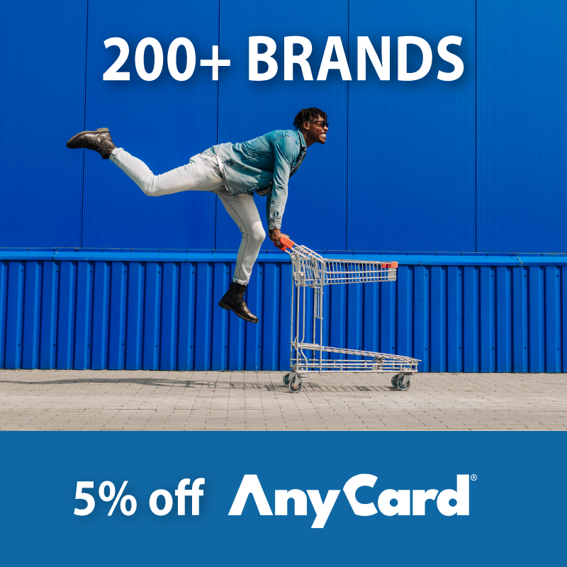 AnyCard Gift Cards