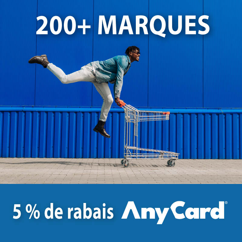 Les cartes Anycard