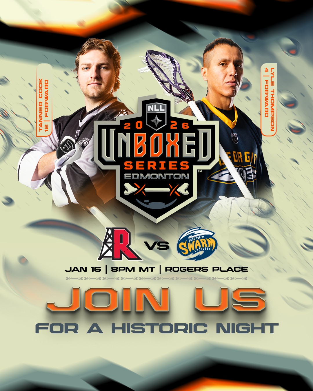 The National Lacrosse League -Edmonton