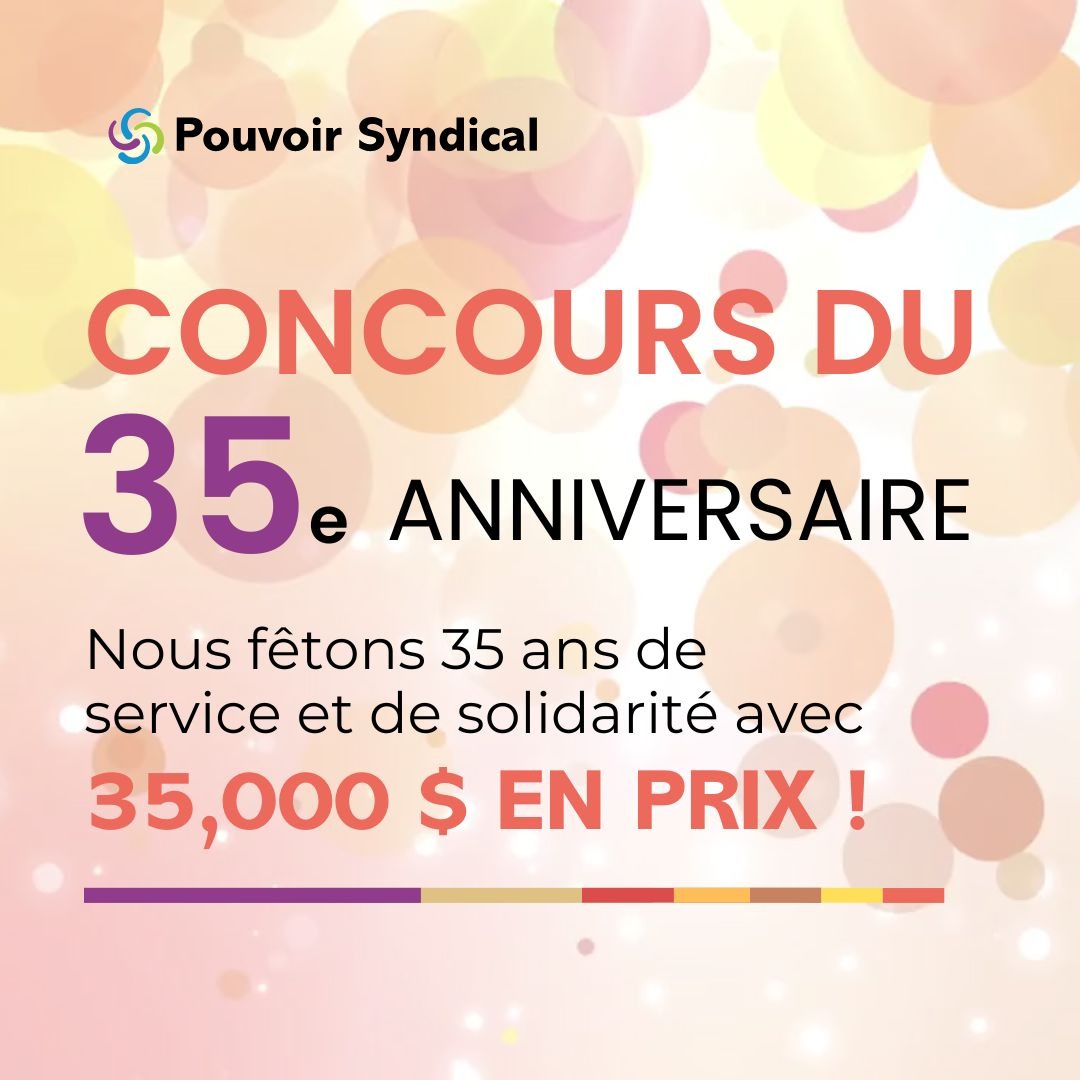 Concours du 35e anniversaire